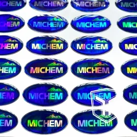 Decal 7 màu (Hologram) Phủ Keo Epoxy 3