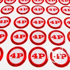 Decal Phản Quang 3M Phủ Keo Epoxy 4