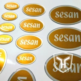 Decal Xi Bạc Phủ Keo Epoxy 5